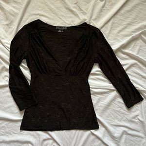 SOLD!! My michelle black babydoll top